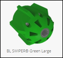 NozzTeq Ejector Nozzles BL Swiper Green Large - NozzTeq Nozzles and Turbine and Milling Cutters - Instecorp authorized dealer of NozzTeq Products - hand nozle bottom cleaning nozzles ejector nozzles hand nozzles high performance nozzles Ejector Nozzles pipe cleaning nozzles rotating nozzles Ejector Nozzles Ejector Nozzles