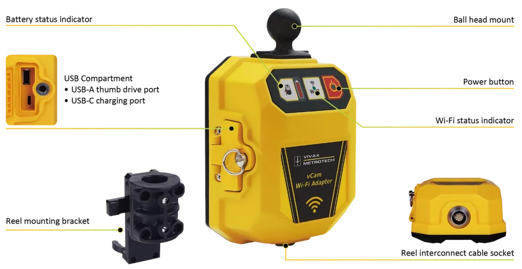 Vivax-Metrotech Wi-Fi adapter sold at Instrument Technology Corporation.